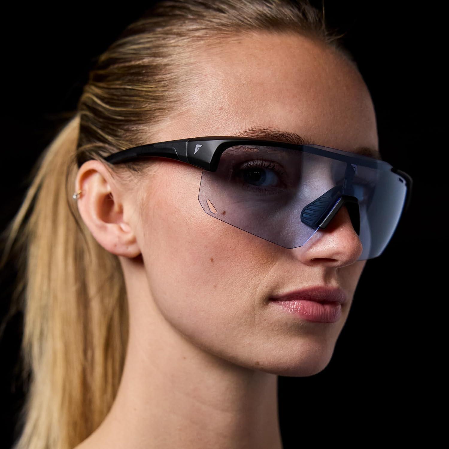 image:imageFranklin Sports Pickleball Sunglasses Sport Glasses with 5 Lenses Included Indoor Outdoor Goggles Eyewear Kit