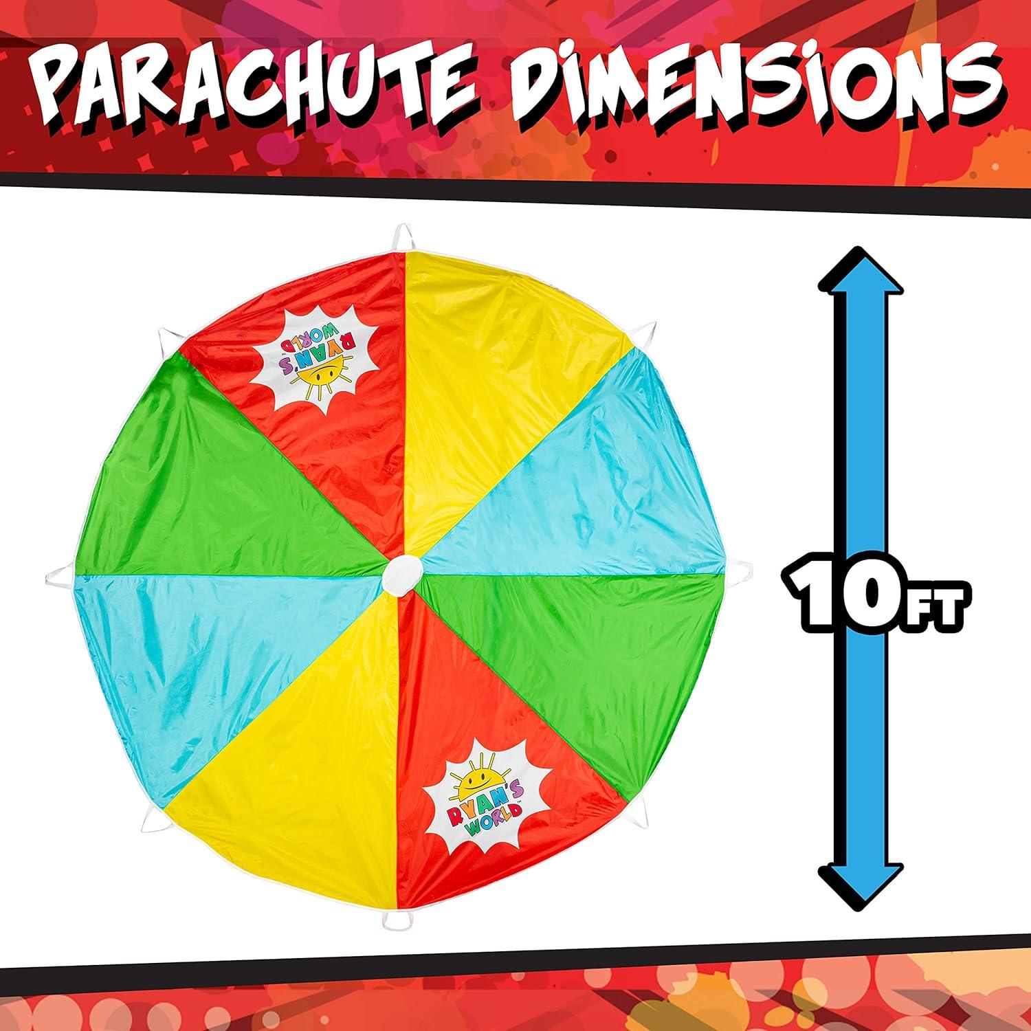 image:imageFranklin Sports Ryans World 10ft Popcorn Parachute