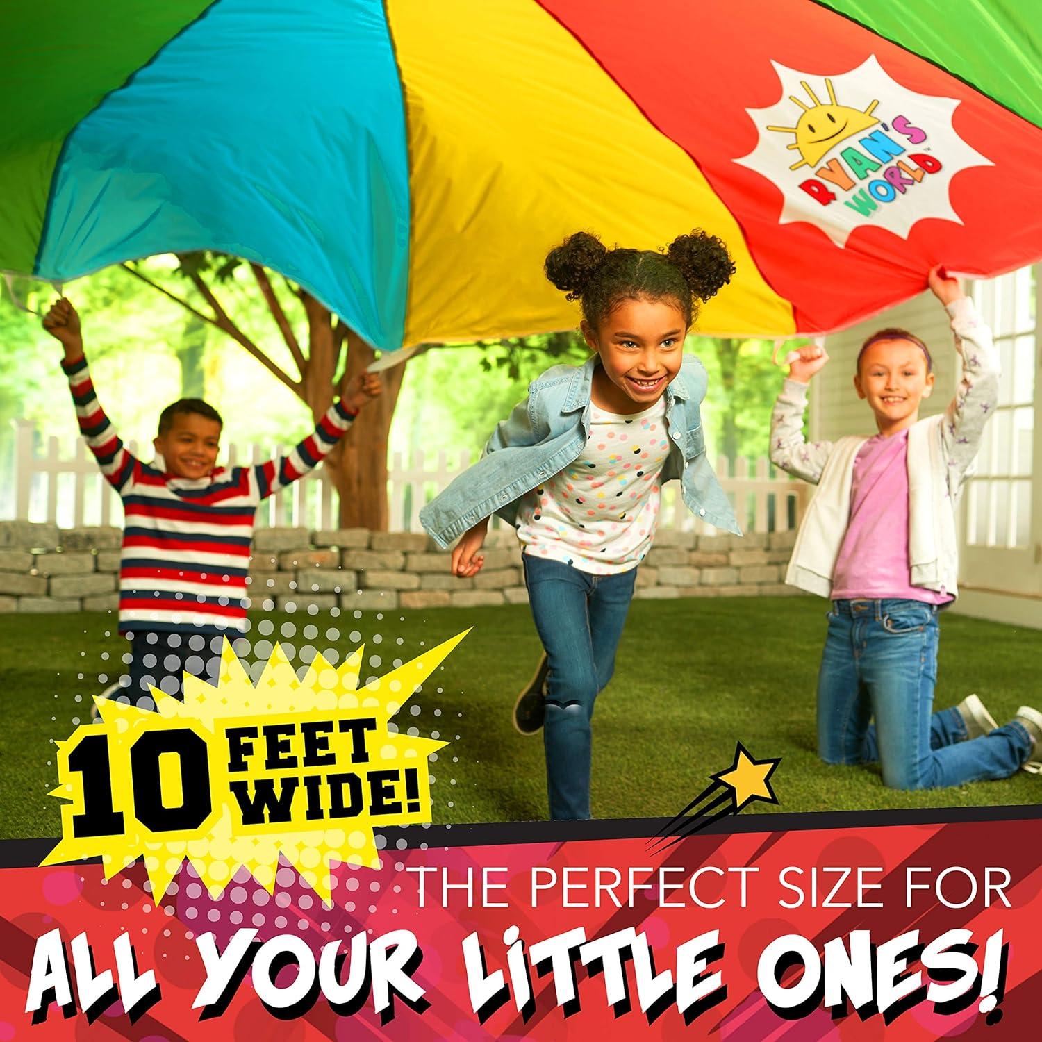 image:imageFranklin Sports Ryans World 10ft Popcorn Parachute